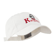 Knights Text and Mascot Embroidered Cap