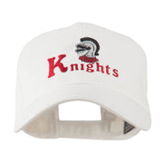 Knights Text and Mascot Embroidered Cap