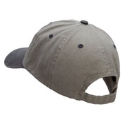 Friday The 13th Embroidered Pigment Dyed Wash Cap - Beige-Black OSFM