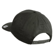 The Few The Proud Embroidered Solid Cotton Twill Pro Style Cap - Charcoal OSFM