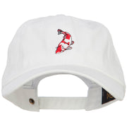 Koi Embroidered Unconstructed Cap