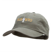 Toronto Embroidered Cotton Twill Cap