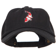 Koi Embroidered Unconstructed Cap