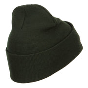 Kick Off Football Embroidered Long Beanie