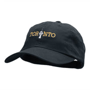 Toronto Embroidered Cotton Twill Cap