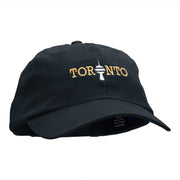 Toronto Embroidered Cotton Twill Cap