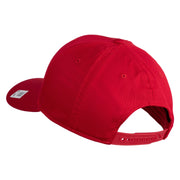 The Few The Proud US Marine Embroidered Solid Cotton Twill Pro Style Cap - Red OSFM