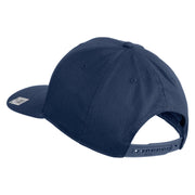 The Few The Proud US Marine Embroidered Solid Cotton Twill Pro Style Cap - Navy OSFM