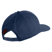 The Few The Proud US Marine Embroidered Solid Cotton Twill Pro Style Cap - Navy OSFM