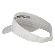 Keep America Great Two Line Letters Embroidered Cotton Sun Visor