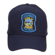 Kansas State Highway Patrol Patched Cap