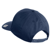 Once A Marine Always A Marine Embroidered Solid Cotton Twill Pro Style Cap - Navy OSFM