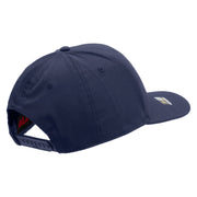 Licensed Medical Corps Veteran Embroidered Solid Cotton Twill Pro Style Cap - Navy OSFM