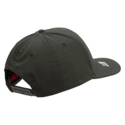Licensed Medical Corps Veteran Embroidered Solid Cotton Twill Pro Style Cap - Charcoal OSFM