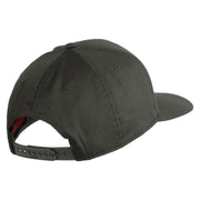 1st Marine Division Veteren Embroidered Solid Cotton Twill Pro Style Cap