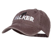 Halloween Walker Embroidered Washed Cap