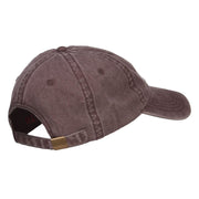 Halloween Walker Embroidered Washed Cap