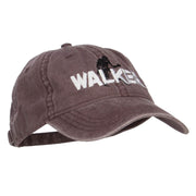 Halloween Walker Embroidered Washed Cap