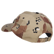 Korea Veteran Letters Embroidered Enzyme Camo Cap