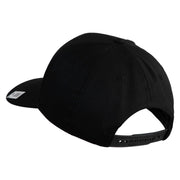 1st Marine Division Veteren Embroidered Solid Cotton Twill Pro Style Cap - Black OSFM