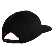 1st Marine Division Veteren Embroidered Solid Cotton Twill Pro Style Cap - Black OSFM