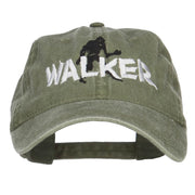 Halloween Walker Embroidered Washed Cap