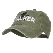 Halloween Walker Embroidered Washed Cap