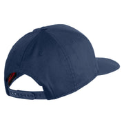 1st Marine Division Veteren Embroidered Solid Cotton Twill Pro Style Cap - Navy OSFM