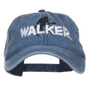 Halloween Walker Embroidered Washed Cap