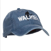 Halloween Walker Embroidered Washed Cap