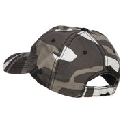 Korea Veteran Letters Embroidered Enzyme Camo Cap