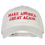 Make America Great Again Letters Embroidered Washed Cotton Twill Cap