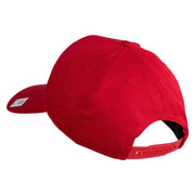 1st Marine Division Veteren Embroidered Solid Cotton Twill Pro Style Cap - Red OSFM