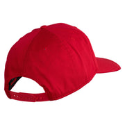 1st Marine Division Veteren Embroidered Solid Cotton Twill Pro Style Cap - Red OSFM