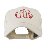 Karate Fist Sports Embroidered Cap