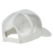 Korean War Veteran Patched Mesh Cap