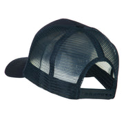 Korean War Veteran Patched Mesh Cap