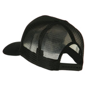 Korean War Veteran Patched Mesh Cap