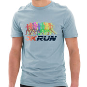 5K Running Graphic Design Unisex Ring Spun Combed Cotton Short Sleeve Deluxe Jersey T-Shirt