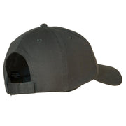 Keep Shining Embroidered Solid Cotton Twill Low Profile Cap