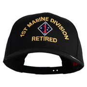 1st Marine Division Retired - Black OSFM