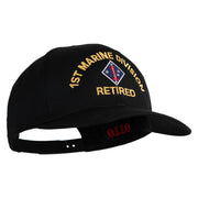 1st Marine Division Retired - Black OSFM