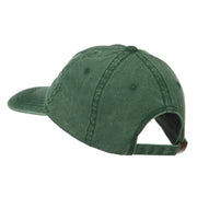 Kentucky State Map Embroidered Washed Cap