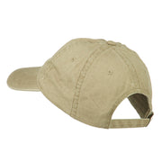 Kentucky State Map Embroidered Washed Cap