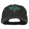 Kiss This Irish Embroidered Low Cap