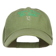 Kiss This Irish Embroidered Low Cap