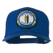 Kentucky State Patched Mesh Cap