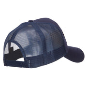 WW2 Korea Vietnam Veteran Patched Mesh Cap