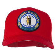 Kentucky State Patched Mesh Cap