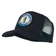 Kentucky State Patched Mesh Cap